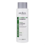 Aravia Шампунь с пребиотиками для чувствительной кожи головы / Sensitive Skin Shampoo, 400 мл 21724-32834