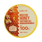 Lebelage Увлажняющий гель с медом / Moisture Honey 100% Soothing Gel, 300 мл 18377-19896