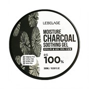 Lebelage Увлажняющий гель с углем / Moisture Charcoal 100% Soothing Gel, 300 мл 18378-19897