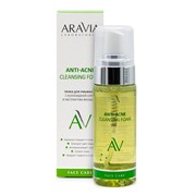 Aravia Laboratories Пенка для умывания с коллоидной серой и экстрактом женьшеня / Anti-Acne Cleansing Foam, 150 мл 23944-72320