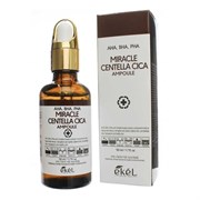 Ekel Ампульная сыворотка с кислотами / Miracle Centella Cica Ampoule (AHA, BHA, PHA) brown, 50 мл 18678-20277