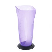 Dewal Мерный стакан прорезиненный с 2 носиками T-004lavender, 250 мл 22473-62496