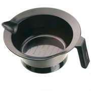 Dewal Чаша для смешивания краски с ручкой и носиком T-1202, пластик, черный, 260 мл 2356-1975