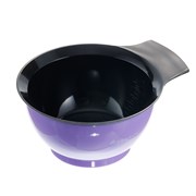 Dewal Чаша для смешивания краски с ручкой и прорезиненной вставкой T-007lavender, пластик, фиолетовый, 330 мл 22477-62499