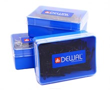 Dewal Невидимки для волос волна SLN60V-1/200, 60 мм, черный, 200 г 2031-1758
