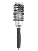 Olivia Garden Термобрашинг для укладки волос / Essential Blowout Classic Nylon Bristles Silver, 45 мм, серебристо-черный 10461-11672