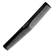 Dewal Расчёска рабочая комбинированная / Эконом CO-6051, пластик, 17,5 см, черный 2213-17523