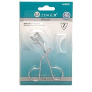 Zinger Зажим для ресниц металлический / Classic EYE-100, серебристый 2995-64880