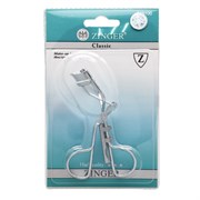 Zinger Зажим для ресниц металлический со сменным блоком / Classic EYE-100 Spare, серебристый 3060-64898