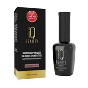 IQ Beauty Каучуковое базовое покрытие с кальцием, карамель, 10 мл 15726-16440