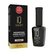 IQ Beauty Каучуковое базовое покрытие с кальцием, розовый, 10 мл 15728-16442