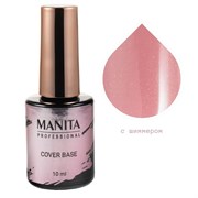 Manita Professional Каучуковая камуфлирующая база для гель-лака / Cover Base №15, 10 мл 21820-43579