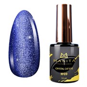 Manita Professional Гель-лак для ногтей с эффектом кошачьего глаза / Crystal Cat Eye №09, 10 мл 23288-64717