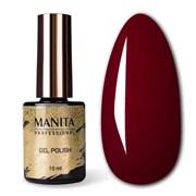 Manita Professional Гель-лак для ногтей / Classic №38, Burgundy Red, 10 мл 23714-65480