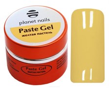 Planet Nails Гель-паста для дизайна ногтей, желтый пастельный, 5 мл 2583-2103
