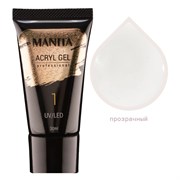 Manita Professional Акриловый гель для моделирования ногтей №01, прозрачный, 30 мл 21783-59445