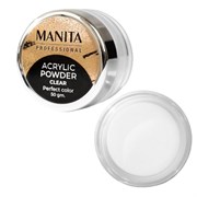 Manita Professional Акриловая пудра мелкодисперсная «Clear», 50 г 22502-62861