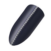Nail Art Цепочка мелкий шарик, 95 см, серебристый 15044-15754