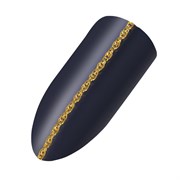 Nail Art Цепочка тройное плетение, 95 см, золотистый 15047-15757