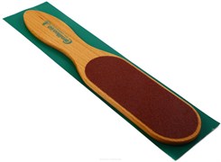 Camillen 60 Терка педикюрная широкая 8260, деревянная ручка 5574-3948