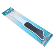 Zinger Тёрка педикюрная двусторонняя абразивная / Classic RA-14, 100/180 грит, белый 2438-73220