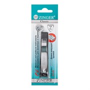 Zinger Книпсер для ногтей средний в контейнере / Classic SLN-603-С4 black box, 9 мм 730-64916