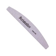 Kristaller Пилка для ногтей улыбка 100/100 грит, серый 14400-15040
