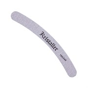 Kristaller Пилка для ногтей банан 180/240 грит, серый 14405-15045