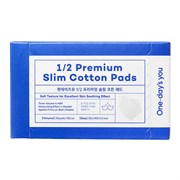 One-day's You Тонкие хлопковые пэды для тонера / Premium Slim Cotton Pads 1/2, 20 шт. 25158-72745