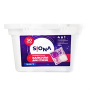 SIONA Универсальные капсулы для стирки 4 в 1, 30 шт. 25763-73003