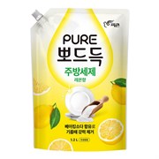 PIGEON Средство для мытья посуды, фруктов и овощей с содой, лимон / Pure Lemon Dish Detergent, 1200 мл 27683-72643