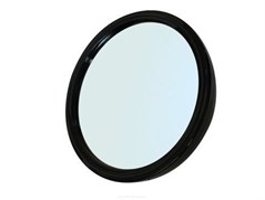 Dewal Зеркало заднего вида черное с ручкой MR-9M45, 23 см, черный 2152-1833