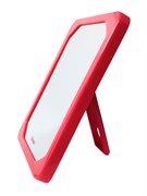 Weisen Зеркало косметическое настольное 9363 RED, прямоугольное, 11 x 16 см, красный 8882-75736