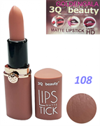 Матовая помада 3Q beauty mate нюдовые оттенки тон 108 189248-249747