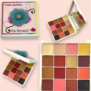 Via Letvass Яркая палетка теней 16 Color тон 2 КР245608-256132