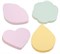 Dewal Beauty Набор спонжей для макияжа SP-05, ассорти, латекс, 4 шт. 8693-5951 - фото 14785212