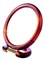 Scarlet Зеркало косметическое двустороннее настольное MI-064, круглое, 28 (20,5) x 19 см, коричневый 767-75739 - фото 14806196