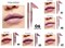 Кремовая помада + карандаш для губ MISS ROSE SWEET GIRL 6 шт 242633-252155 - фото 14817406